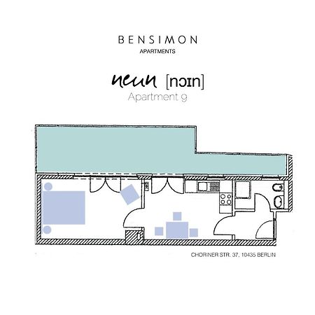 Bensimon Apartments Prenzlauer Berg Berlin Zewnętrze zdjęcie