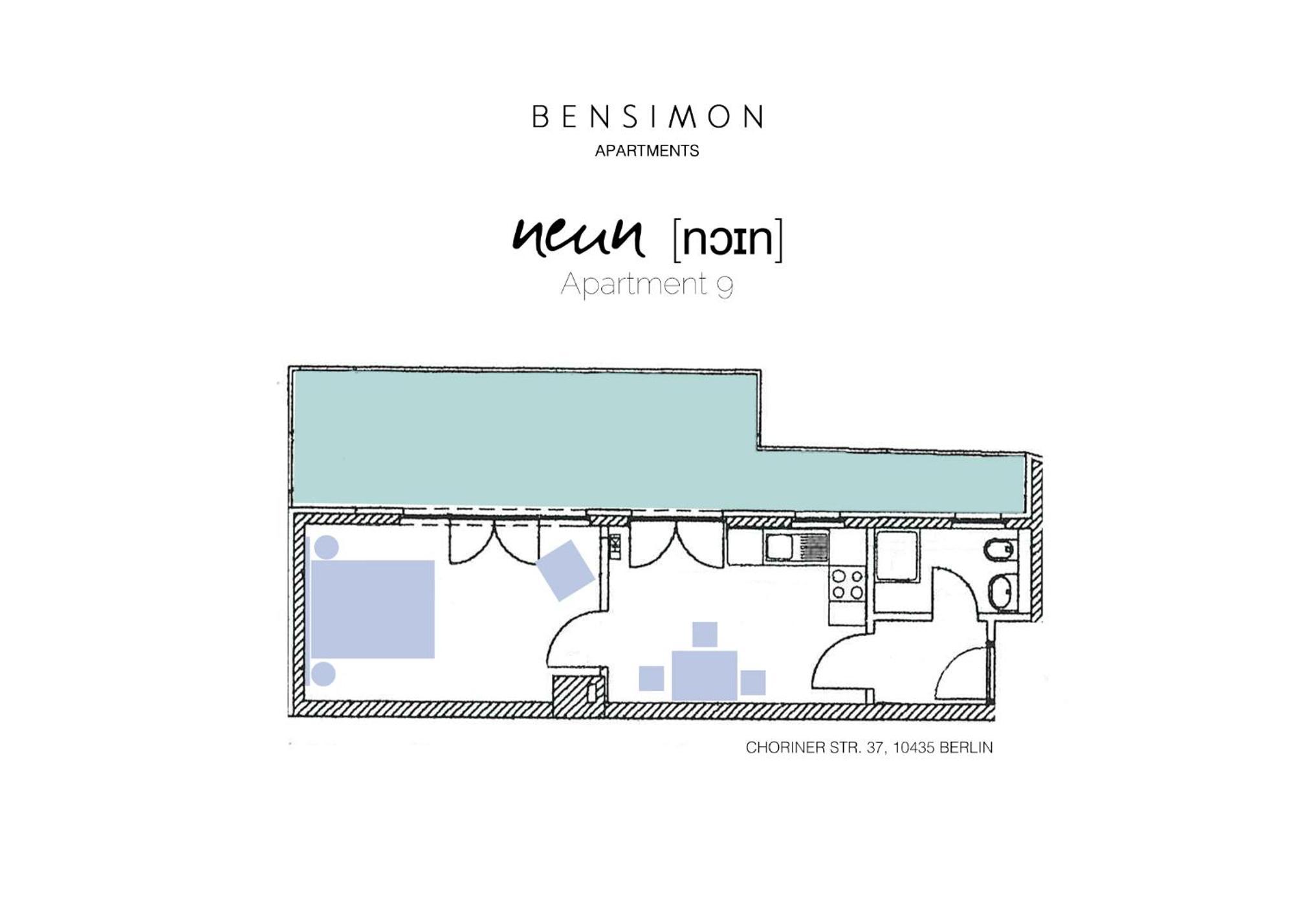 Bensimon Apartments Prenzlauer Berg Berlin Zewnętrze zdjęcie
